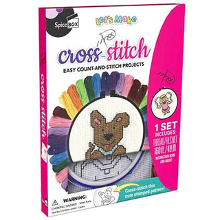 Spice Box Let'S Make Cross-Stitch