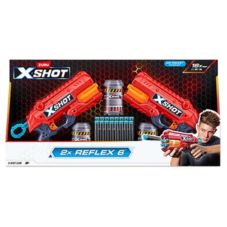 X Shot Excel Reflex 6 Double Pack
