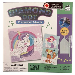 Spice Box Diamond Dot Cute Kawaii Friends