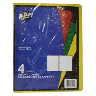 Hilroy Report Covers 4pk