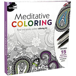 Spice Box Sketch Plus Meditative Coloring