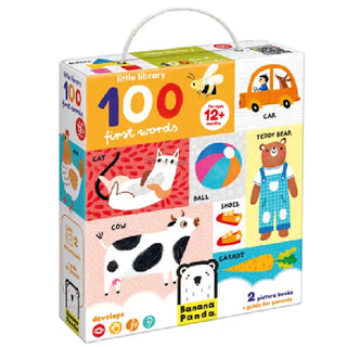 Banana Panda Little Library First 100 Words