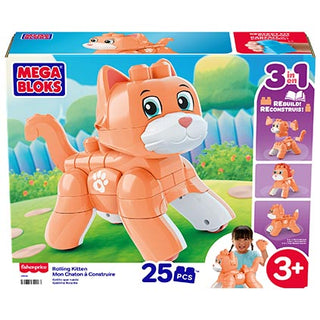 Mega Bloks Rolling Kitten