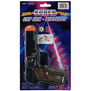 Cap Gun 8 Shot Black