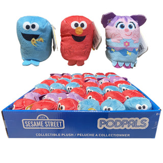 Sesame Street Podpals Mini Stylized Plush Asst