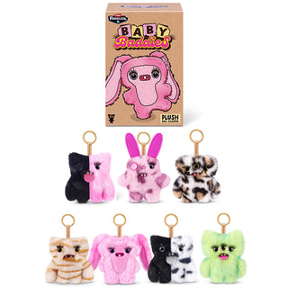 Fuggler Non Licensed Mini Series 1 Baby Baddies Keyrings 5In CDU6