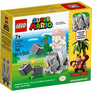Lego Super Mario Rambi The Rhino Expansion Set 106pc