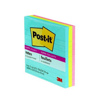 Post It Super Sticky Notes 4in x 4in 210 Sheets