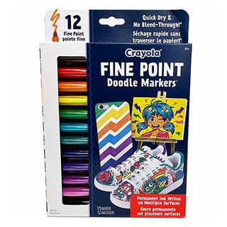 Crayola Doodle Markers Dual Ended 12pk