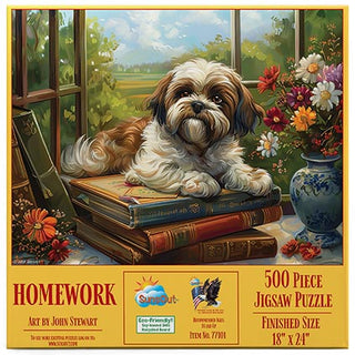 Sunsout Puzzle 500pc Homework