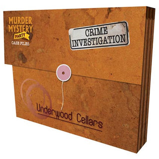 Murder Mystery Party Case Files Underwood Cellars