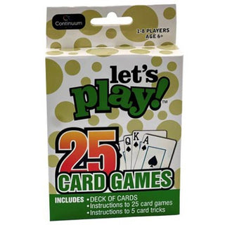 Lets Play 25 Card Games