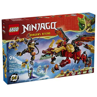 Lego Ninjago Wyldfyres Transforming Dragon Mech