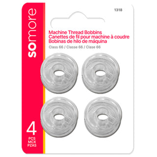 Symak Plastic Bobbins Class 66 4pk