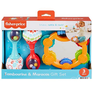 Fisher Price Tambourine and Maracas Gift Set