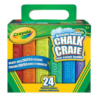 Crayola Washable Sidewalk Chalk 24pk