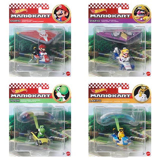 Hot Wheels Mario Kart 1:64 Diecast Gliders Asst