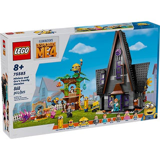 Lego Despicable Me 4 Minions and Grus Family Mansion