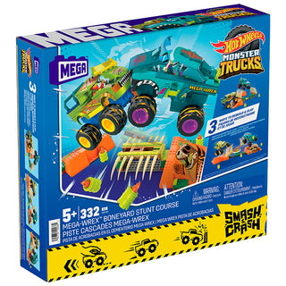 Mega Bloks Hot Wheels Monster Trucks Mega Wrex Boneyard