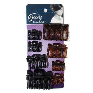 Goody Classics Assorted Claw Clips Bow Tie Top D6