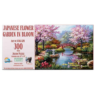 Sunsout Puzzle 300pc Japanese Garden in Bloom