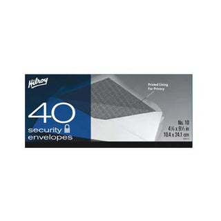 Hilroy Security Envelopes 10 40pk