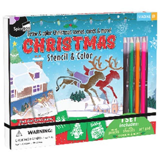 Spice Box Imagine It Christmas Stencils
