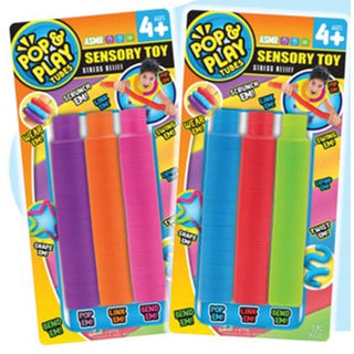 Sensory Toy Pop and Play Tubes