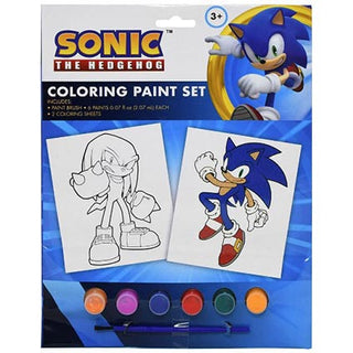 Poster Paint Set Sonic