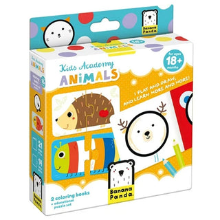 Banana Panda Kid Academy Puzzle Playset  Animals