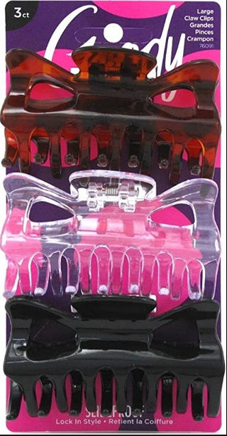 Goody Classic Large Claw Clip 3pcs D3