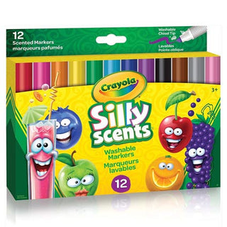 Crayola Washable Silly Scents Chisel Tip 12pk