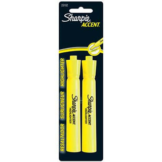 Sharpie Highlighter Accent Yellow 2pk
