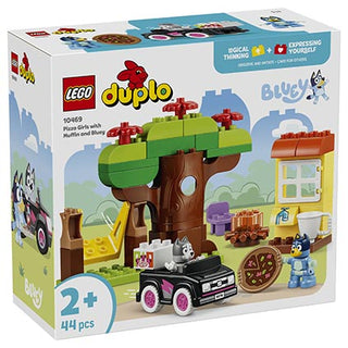 Lego Duplo Pizza Girls with Muffin and Bluey