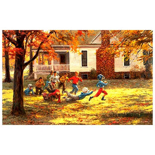 Sunsout Puzzle 550pc Fall Football