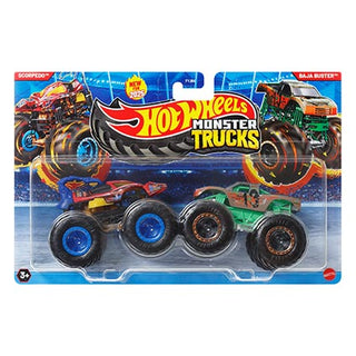 Hot Wheels Monster Trucks 1:64 Demolition Doubles 2-Pack Asst