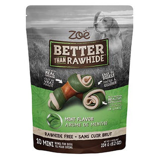 Zoe Better than Rawhide Bones Mint 10pk