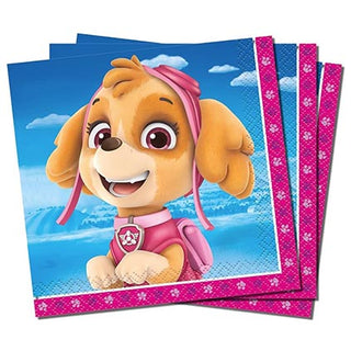 Paw Patrol Girl Beverage Napkins 16pk