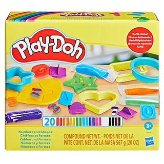 PlayDoh Numbers Shapes