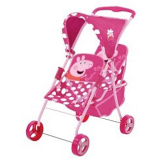 Doll Stroller Twin Tandem Peppa Pig
