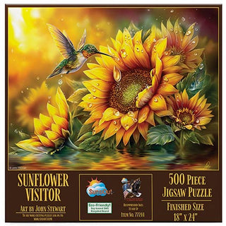 Sunsout Puzzle 500pc Sunflower Visitor