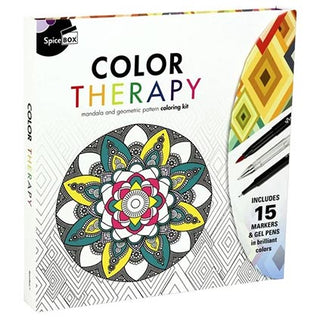 Spice Box Sketch Plus Color Therapy