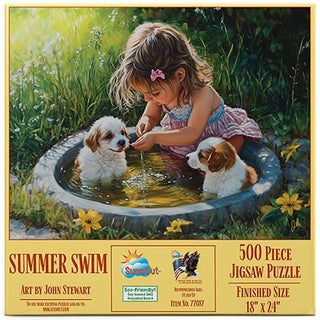 Sunsout Puzzle 500pc Summer Swim