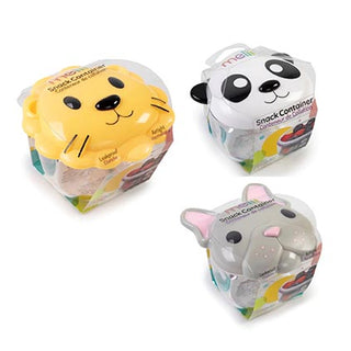 Melii Animal Snack Container Asst D6