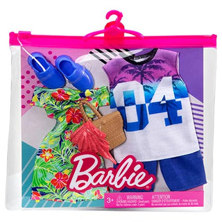 Barbie Fashion Barbie & Ken Beach Pack CDU8