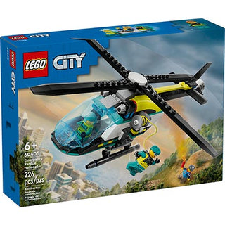 Lego City Emergency Rescue Helicopter 226pc