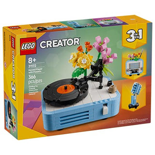 Lego Creator Record Player with Flowers 366pcs