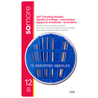 Symak Self Threading Needles 12pk