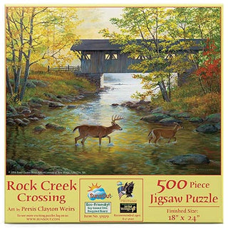 Sunsout Puzzle 500pc  Rock Creek Crossing