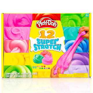 Play Doh Multi Scented Super Stretch 12Pc Variety Pack